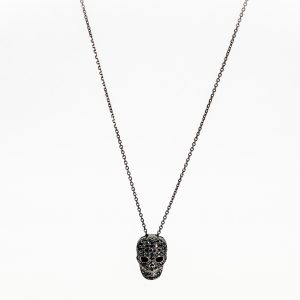 Iced Out Skull Black