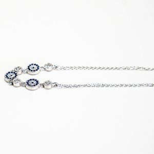 Alternative view of Nazar 3 Eyes Bracelet