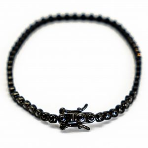 Black Circle Bracelet