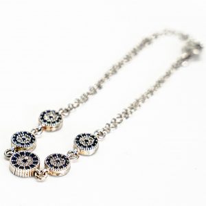 Alternative view of Nazar 5 Eyes Bracelet