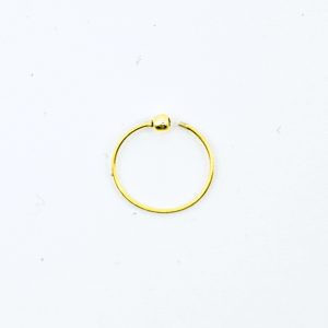 Piercing Gold Kugel (Fake&Echt)