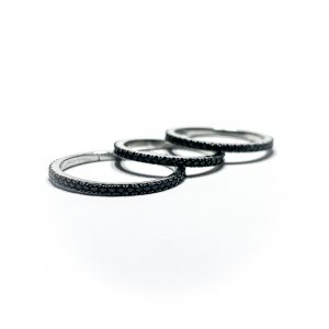Black Ring Set