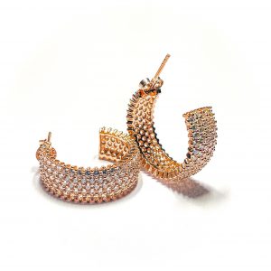 Icy Gold Earrings